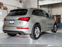 Load image into Gallery viewer, AWE Tuning Audi 8R Q5 3.0T Touring Edition Exhaust Dual Outlet Diamond Black Tips
