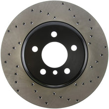 Load image into Gallery viewer, StopTech 11-13 BMW 550i Rear Left Drilled Sport Brake Rotor
