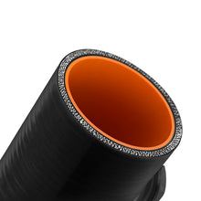Load image into Gallery viewer, Mishimoto 2.5in Black Silicone Coupler w/ 1/8in NPT Bung

