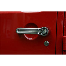 Load image into Gallery viewer, Rugged Ridge Door Handle Cover Kit Chrome 07-18 Jeep Wrangler JK
