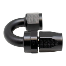 Load image into Gallery viewer, DeatschWerks 8AN Female Swivel 180-Degree Hose End CPE - Anodized Matte Black
