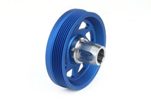 Load image into Gallery viewer, Perrin 19-21 Subaru WRX / 16-18 Forester Lightweight Crank Pulley (FA/FB Engines w/Large Hub) - Blue
