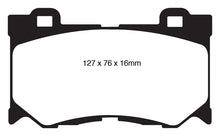Load image into Gallery viewer, EBC 08-13 Infiniti FX50 5.0 Greenstuff Front Brake Pads
