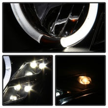 Load image into Gallery viewer, Spyder Infiniti G35 03-07 2DR Projector Halogen - LED Halo DRL Blk High H4 PRO-YD-IG35032D-DRL-BK
