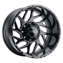 Load image into Gallery viewer, Weld Off-Road W117 20X9 Fulcrum 8X180 ET20 BS5.75 Gloss Black MIL 124.3

