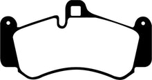 Load image into Gallery viewer, EBC 01-03 Porsche 911 (996) (Cast Iron Rotor only) 3.6 Twin Turbo GT2 Redstuff Front Brake Pads
