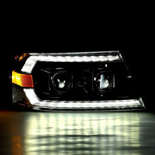 Load image into Gallery viewer, AlphaRex 04-08 Ford F150 Chrome LUXX Series Projector headlights
