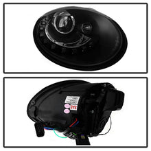 Load image into Gallery viewer, Spyder Volkswagen Beetle 06-10 Projector Headlights DRL LED Black PRO-YD-VB06-DRL-BK
