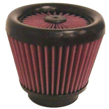 Load image into Gallery viewer, K&amp;N Filter Universal X Stream Clamp-On  3 inch Flange 4 1/2 inch Base  6 inch Top 4 5/8 inch Height
