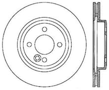 Load image into Gallery viewer, StopTech 02-07 Mini Cooper/Cooper S Slotted &amp; Drilled Right Front Rotor
