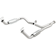 Load image into Gallery viewer, MagnaFlow Conv DF 95-99 Range Rover 4.0/4.6L GEMS Y-Pipe Assembly *NOT FOR SALE IN CALIFORNIA*
