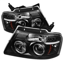 Load image into Gallery viewer, Spyder Ford F150 04-08 Projector Headlights Version 2 LED Halo LED Blk PRO-YD-FF15004-HL-G2-BK
