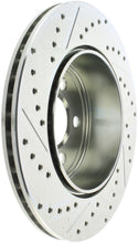 Load image into Gallery viewer, StopTech Select Sport 2011-2012 Dodge Challenger RT Drilled and Slotted Rear Left Brake Rotor
