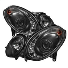 Load image into Gallery viewer, Spyder Mercedes Benz E-Class 03-06 Projector Xenon/HID Model- DRL- Blk PRO-YD-MBW21103-HID-DRL-BK
