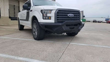 Load image into Gallery viewer, Road Armor 15-17 Ford F150 SPARTAN Front Bumper Bolt-On Pre-Runner Guard - Tex Blk
