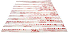 Load image into Gallery viewer, Clevite Plastigage Red Plastigage - 12 Pack
