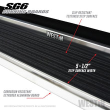 Load image into Gallery viewer, Westin SG6 Polished Aluminum Running Boards 85.50 in
