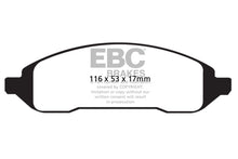 Load image into Gallery viewer, EBC 04-07 Ford Freestar 3.9 Greenstuff Rear Brake Pads
