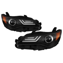 Load image into Gallery viewer, Spyder 15-17 Toyota Camry Projector Headlights - Black (PRO-YD-TCAM15-LB-BK)
