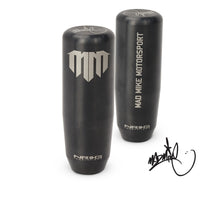 Load image into Gallery viewer, NRG Universal Shift Knob - Heavy Weight - Mad Mike Signature Short Shifter - Black Chrome
