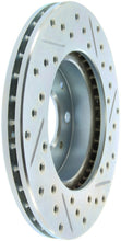 Load image into Gallery viewer, StopTech Select Sport 96-00 Honda Civic DX/HX Coupe Slotted and Drilled Right Front Rotor

