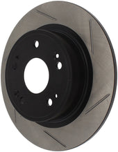 Load image into Gallery viewer, StopTech Power Slot 09-10 Acura TSX / 08-10 Honda Accord Rear Left Slotted Rotor
