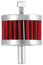 Load image into Gallery viewer, K&amp;N Steel Base Crankcase Vent Filter 3/8in OD Tube  2in OD 1-1/2in Height
