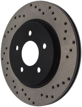 Load image into Gallery viewer, StopTech 05-10 Ford Mustang V6/4.0L / GT V8/4.6L Cross Drilled Left Rear Rotor
