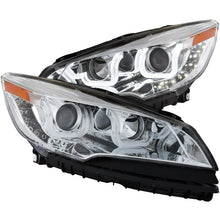 Load image into Gallery viewer, ANZO 2013-2015 Ford Escape Projector Headlights w/ U-Bar Chrome

