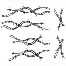 Load image into Gallery viewer, Rugged Ridge Side Decals Pair Barbed Wire 07-18 Jeep Wrangler
