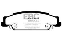 Load image into Gallery viewer, EBC 02-05 Cadillac CTS 2.6 Yellowstuff Rear Brake Pads
