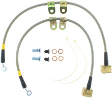 Load image into Gallery viewer, StopTech 06-09 Chevy Trailblazer Stainless Steel Front Brake Lines
