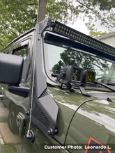 Load image into Gallery viewer, Go Rhino 18-20 Jeep Wrangler JL/JLU/Gladiator JT Light Mount - Two 3in Cubes
