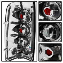 Load image into Gallery viewer, Spyder Chevy Silverado 1500 03-06 (Does Not Fit Stepside)Euro Tail Lights Blk Smke ALT-YD-CS03-BSM
