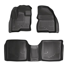 Load image into Gallery viewer, Husky Liners 09-12 Ford Flex/10-12 Lincoln MKT WeatherBeater Combo Black Floor Liners

