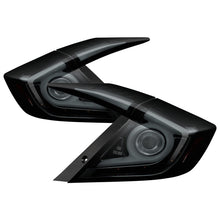Load image into Gallery viewer, Spyder 16-18 Honda Civic 4 Door Light Bar LED Tail Lights - Black Smoke (ALT-YD-HC164D-LB-BSM)
