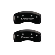 Load image into Gallery viewer, MGP 4 Caliper Covers Engraved Front Honda Engraved Rear Crosstour Black finish silver ch
