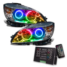 Load image into Gallery viewer, Oracle 08-11 Mercedes Benz C-Class Pre-Assem. Headlights Chrome Housing- ColorSHIFT w/2.0 Controller
