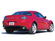 Load image into Gallery viewer, Borla 03-09 Mazda RX-8 1.3L Single Round Rolled Angle-Cut Cat-Back Exhaust
