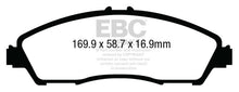 Load image into Gallery viewer, EBC 14+ Acura MDX 3.5 Ultimax2 Front Brake Pads
