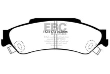 Load image into Gallery viewer, EBC 98-05 Chevrolet Blazer 4.3 2WD Greenstuff Rear Brake Pads
