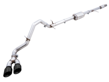 Load image into Gallery viewer, AWE Tuning 4th Gen GM 1500 5.3L 0FG Catback Dual Side Exit (Flat Bumper) - Diamond Tips
