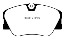 Load image into Gallery viewer, EBC 86-93 Mercedes-Benz 190/190E 2.3 16v Redstuff Front Brake Pads
