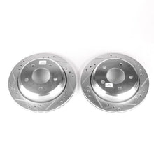 Load image into Gallery viewer, Power Stop 94-96 Chevrolet Caprice Rear Evolution Drilled &amp; Slotted Rotors - Pair

