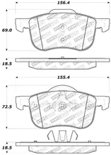 Load image into Gallery viewer, StopTech Performance 01-09 Volvo S60 / 99-06 S80 / 01-07 V70/V70R Front Brake Pads
