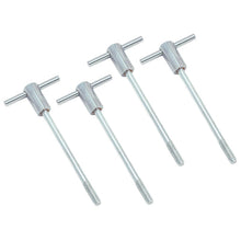 Load image into Gallery viewer, Spectre Chevy Center Bolt Valve Cover Bolt Set T-Bar - Chrome 4 Pack
