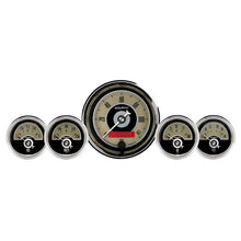 Load image into Gallery viewer, AutoMeter Gauge Kit 5 Pc. 3-3/8in. &amp; 2-1/16in. Elec. Speedometer Cruiser Ad
