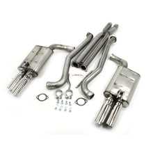 Load image into Gallery viewer, JBA 14-17 Chevrolet SS 6.2L 409SS Quad Rear Cat-Back Exhaust
