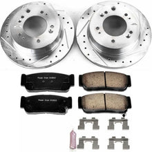 Load image into Gallery viewer, Power Stop 07-09 Kia Sorento Rear Z23 Evolution Sport Brake Kit
