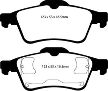Load image into Gallery viewer, EBC 03-05 Mazda 3 2.0 Redstuff Rear Brake Pads
